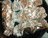 バタぽんで食べる！鮭のホイル焼き☆作り方3写真