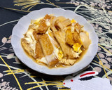 平天と玉ねぎの卵とじ＊簡単＊丼にも作り方3写真