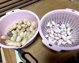 手が止まらない生落花生の塩茹で作り方2写真