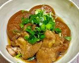 鶏もも肉で豚の角煮風煮込み作り方6写真