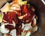 手羽元サルサ風味トマト煮込み作り方4写真
