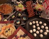 超簡単 オバケ マシュマロ ハロウィン作り方2写真