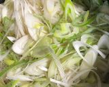 つけダレ不要！味付き出汁の葱しゃぶしゃぶ作り方3写真
