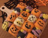 メロンパンdeコッタ・ハロウィンスクエア作り方27写真