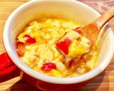 水不要!豆腐とトマトのかき玉スープ作り方5写真
