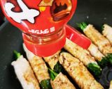チョー簡単❗にらの豚肉巻き巻き‼️作り方4写真