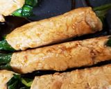 チョー簡単❗にらの豚肉巻き巻き‼️作り方5写真