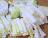白菜とベーコンの10分蒸し焼作り方2写真
