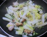 白菜とベーコンの10分蒸し焼作り方4写真