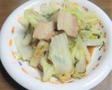 白菜とベーコンの10分蒸し焼作り方5写真