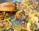黒毛和牛こま切れのカレー炒め。作り方6写真