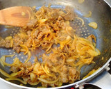 黒毛和牛こま切れのカレー炒め。作り方7写真