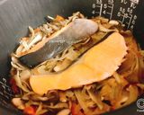こなべっちde鮭の炊き込みご飯作り方4写真