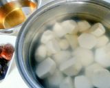 里芋と干し椎茸の煮物作り方11写真