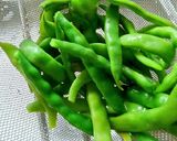 里芋と干し椎茸の煮物作り方1写真