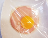 目玉焼きで簡単朝食⭐ハムエッグトースト作り方2写真