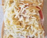 目玉焼きで簡単朝食⭐ハムエッグトースト作り方5写真