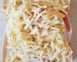 目玉焼きで簡単朝食⭐ハムエッグトースト作り方5写真