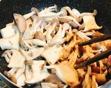 きのことベーコンのマヨネーズソテー作り方3写真