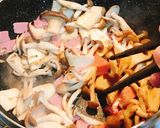 きのことベーコンのマヨネーズソテー作り方4写真