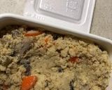 納豆と卯の花のチーズ入りトースト作り方1写真