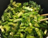 ゴーヤの佃煮。大根葉入り作り方4写真