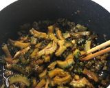 ゴーヤの佃煮。大根葉入り作り方8写真