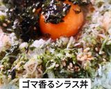 ゴマ香る♪シラス丼作り方3写真
