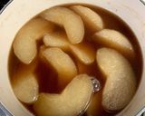 梨のコンポート黒糖生姜風味作り方8写真