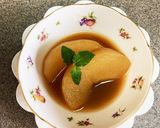 梨のコンポート黒糖生姜風味作り方10写真