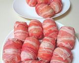 お弁当にも！肉巻きおにぎり作り方3写真