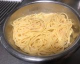 簡単パスタ☆たらこフレークと豆乳パスタ作り方4写真