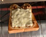 納豆チーズトースト作り方5写真