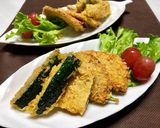 カレー味ズッキーニのフライ＊盛り合わせ作り方4写真