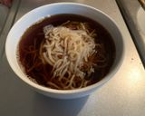 【発毛レシピ】白滝月見ワカメ蕎麦作り方5写真