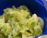 キャベツのゆかり和え作り方3写真
