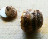 里芋と干し椎茸の煮物作り方3写真
