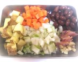金時豆とじゃが芋の田舎風スープ作り方1写真