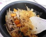 鯖缶の味噌カレー炊き込みご飯作り方4写真