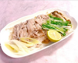 レンチンで簡単♪豚肉ともやしの蒸し物作り方8写真