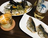 鯵のアクアパッツァとバジル檸檬ソテー作り方36写真