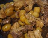 鶏肉と栗のちょいから煮込み作り方5写真