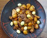 鶏肉と栗のちょいから煮込み作り方7写真