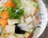 全てレンジ塩鯖ラタトゥイユ乗せチーズ焼き作り方7写真