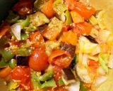 全てレンジ塩鯖ラタトゥイユ乗せチーズ焼き作り方9写真