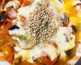 全てレンジ塩鯖ラタトゥイユ乗せチーズ焼き作り方15写真