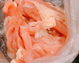 塩麹で柔らか、鶏胸肉の青椒肉絲風中華炒め作り方3写真