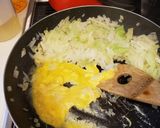 焼きそばの粉で焼き飯(肉なし)作り方2写真