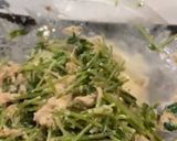 豆苗ツナマヨ和え作り方4写真