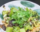 鶏肉とブロッコリーのたっぷりネギ中華炒め作り方15写真